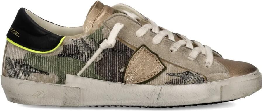 Philippe Model Paris PRSX Low sneakers Goud