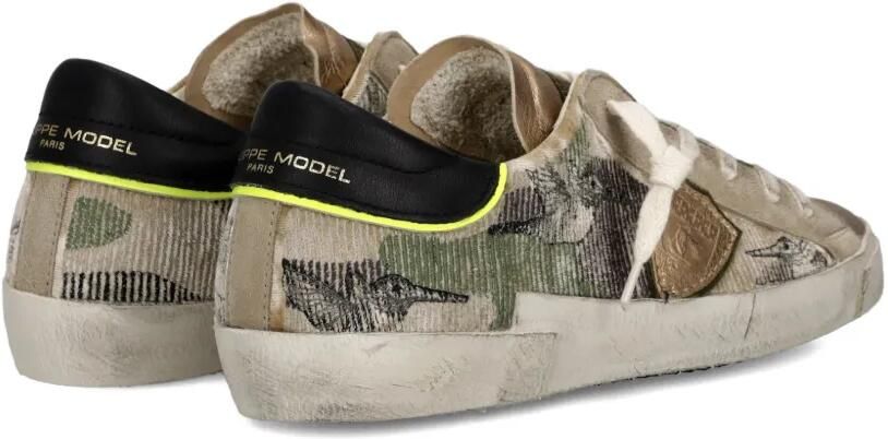 Philippe Model Paris PRSX Low sneakers Goud - Foto 4