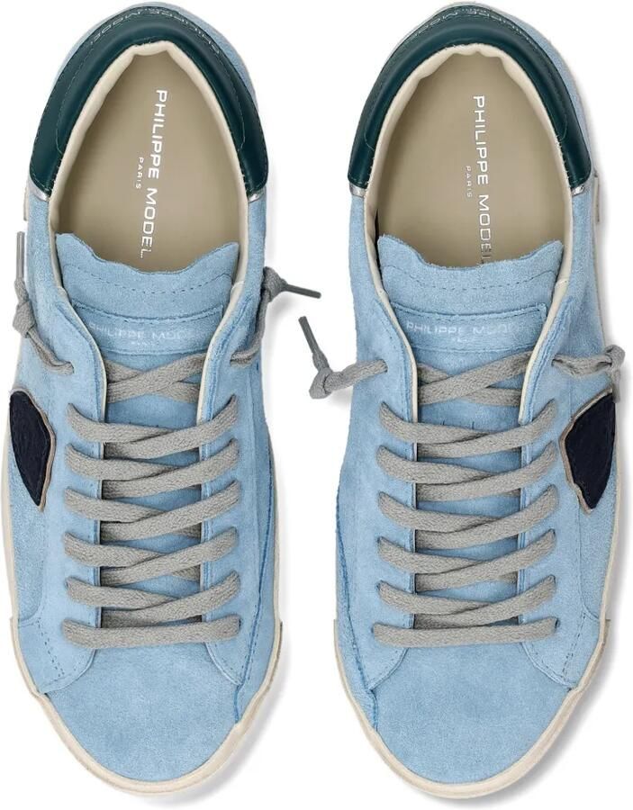 Philippe Model Paris Prsx Low sneakers met triangel patch Blauw - Foto 2