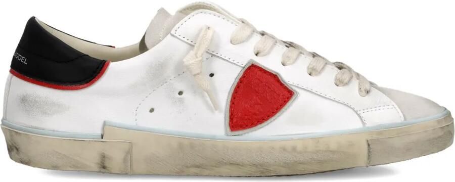 Philippe Model Paris Prsx low-top sneakers met colourblocking Wit