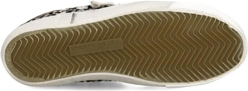 Philippe Model Paris Prsx low-top sneakers met luipaardprint Zwart - Foto 5