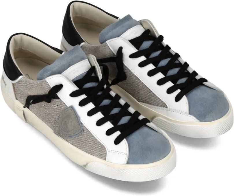 Philippe Model Paris Prsx low-top sneakers met vlakken Bruin - Foto 3