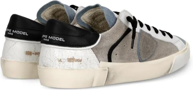 Philippe Model Paris Prsx low-top sneakers met vlakken Bruin - Foto 4