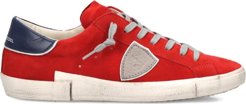 Philippe Model Paris Prsx sneakers met applicatie Rood