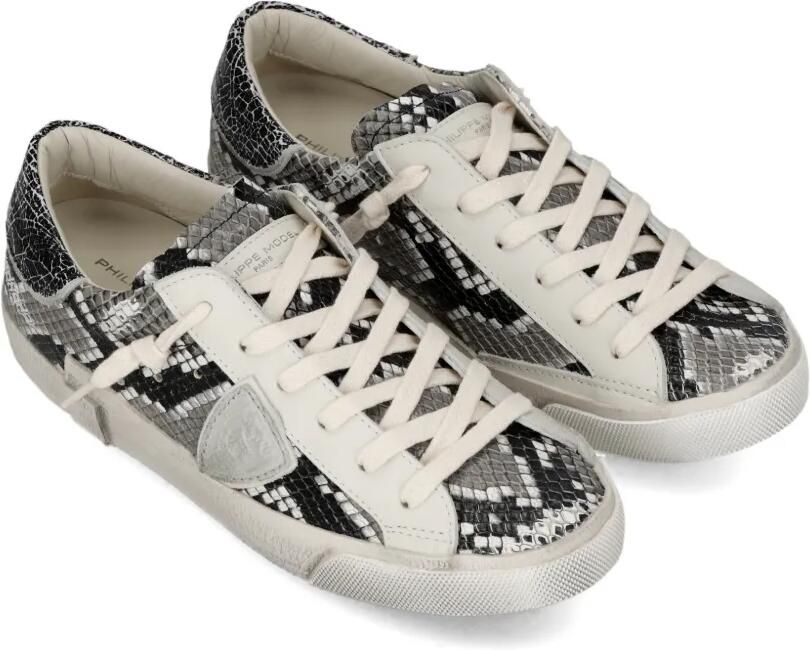 Philippe Model Paris Prsx sneakers met dierenprint Grijs - Foto 3