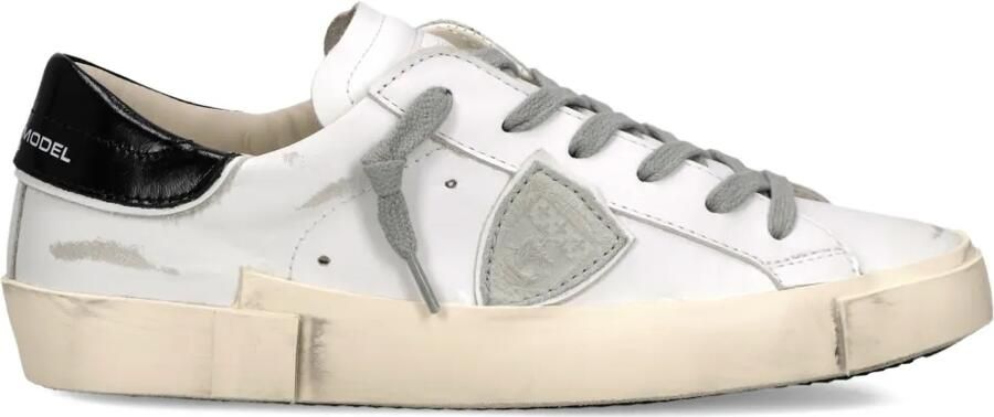 Philippe Model Paris Prsx sneakers met driehoekig patroon Wit
