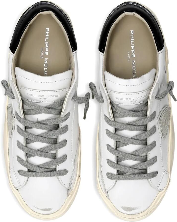Philippe Model Paris Prsx sneakers met driehoekig patroon Wit - Foto 2