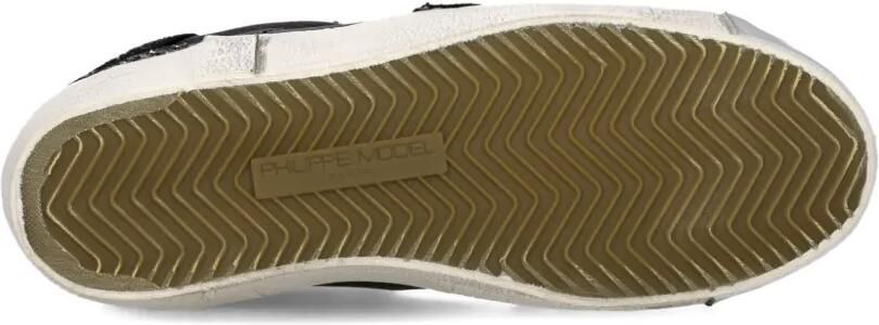 Philippe Model Paris Prsx sneakers met glitter-detail Zwart - Foto 5