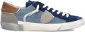 Philippe Model Paris Prsx sneakers met suède-applicatie Blauw - Blauw