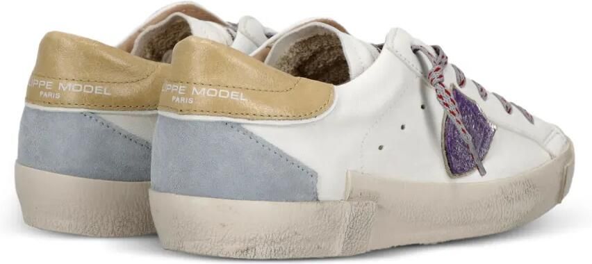 Philippe Model Paris Prsx sneakers met vlakken Wit - Foto 4
