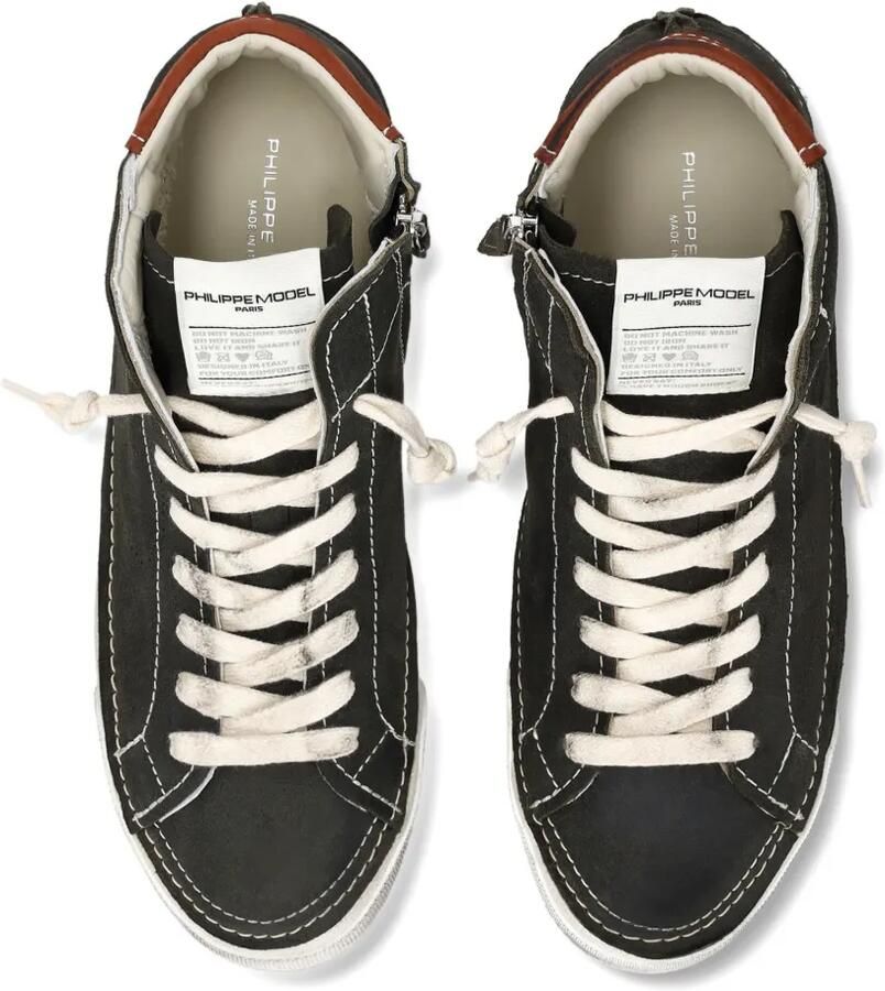 Philippe Model Paris Prsx suède high-top sneakers Groen - Foto 2