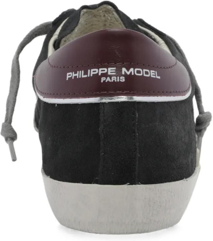 Philippe Model Paris Prsx suède sneakers Zwart - Foto 2