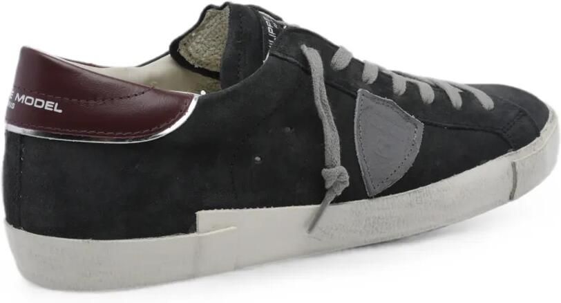 Philippe Model Paris Prsx suède sneakers Zwart - Foto 3