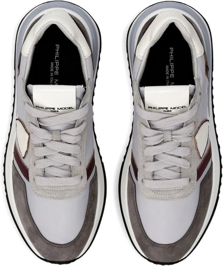 Philippe Model Paris Sneakers met colourblocking Grijs - Foto 2