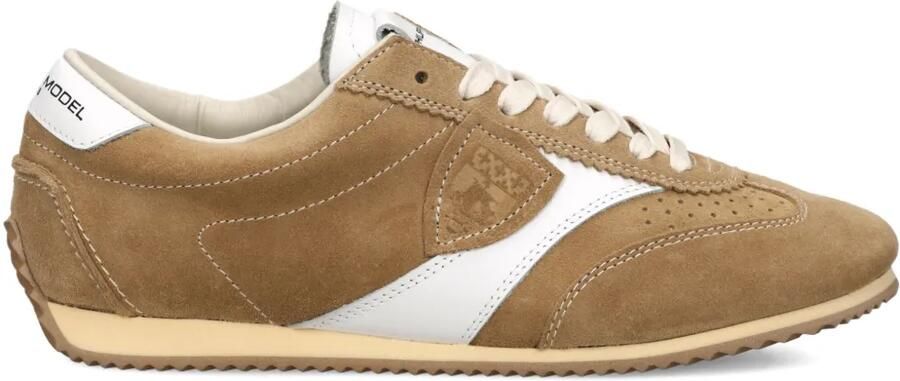 Philippe Model Paris Sneakers met laag vlak Bruin