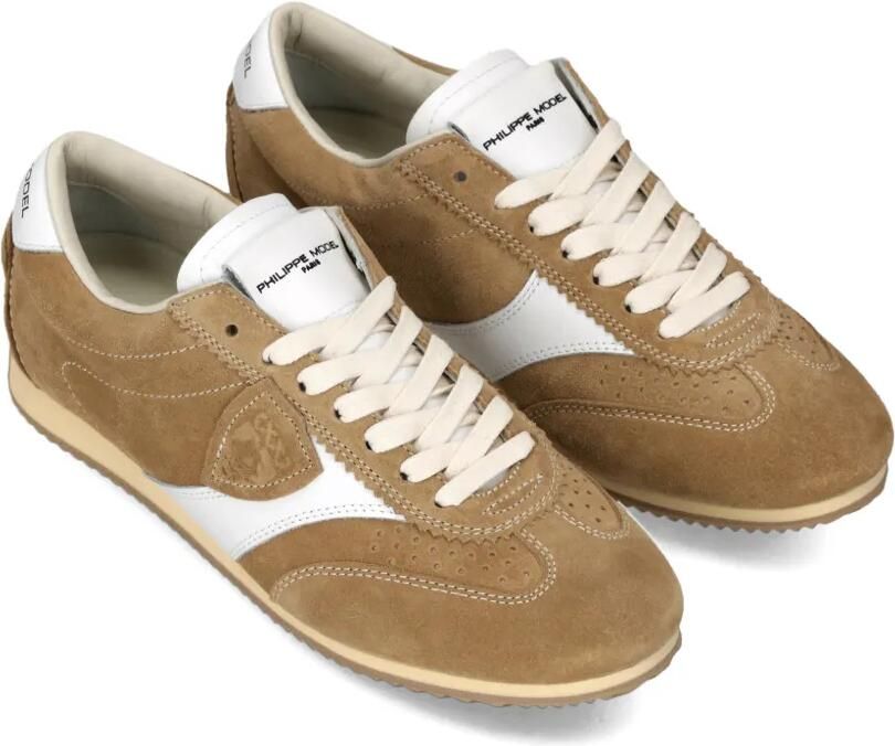 Philippe Model Paris Sneakers met laag vlak Bruin - Foto 3