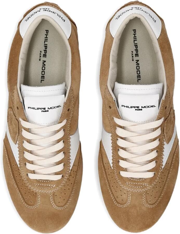 Philippe Model Paris Sneakers met laag vlak Bruin - Foto 2