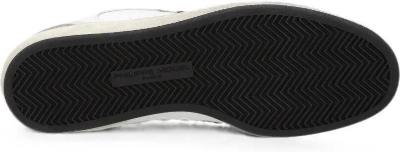Philippe Model Paris Sneakers met leren vlakken Wit - Foto 5