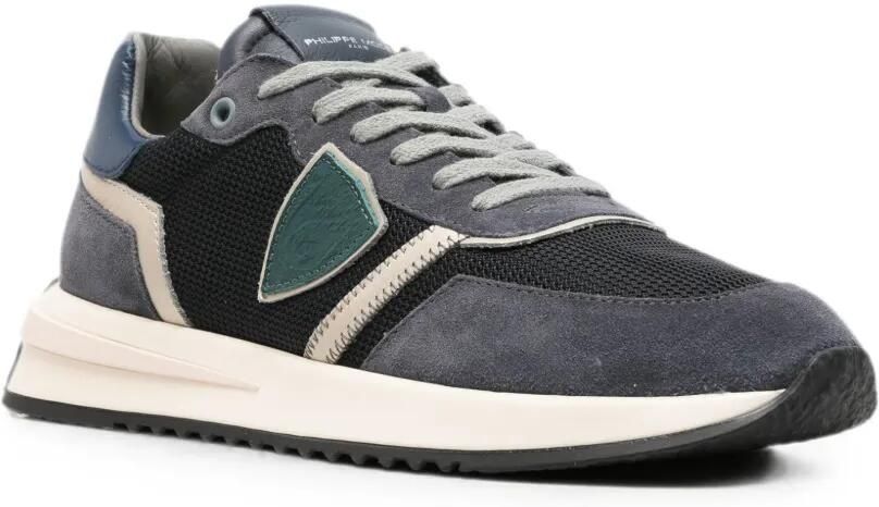 Philippe Model Paris Sneakers met logopatch Blauw - Foto 2