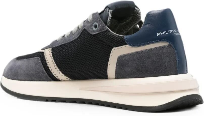 Philippe Model Paris Sneakers met logopatch Blauw - Foto 3