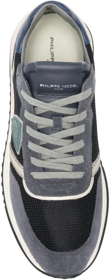 Philippe Model Paris Sneakers met logopatch Blauw - Foto 4