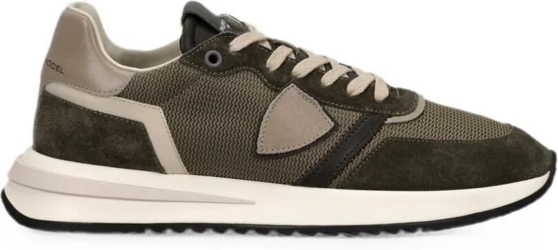 Philippe Model Paris Sneakers met logopatch Groen