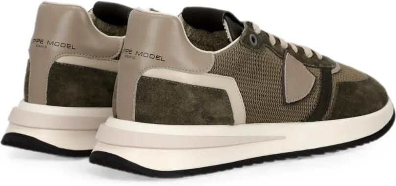 Philippe Model Paris Sneakers met logopatch Groen - Foto 4