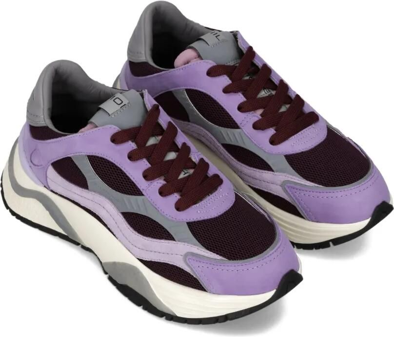 Philippe Model Paris Sneakers met mesh vlakken Paars - Foto 3