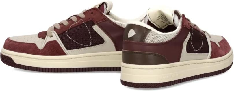 Philippe Model Paris Sneakers met suède vlak Rood - Foto 4