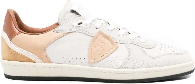Philippe Model Paris Sneakers met suède vlakken Beige - Foto 1