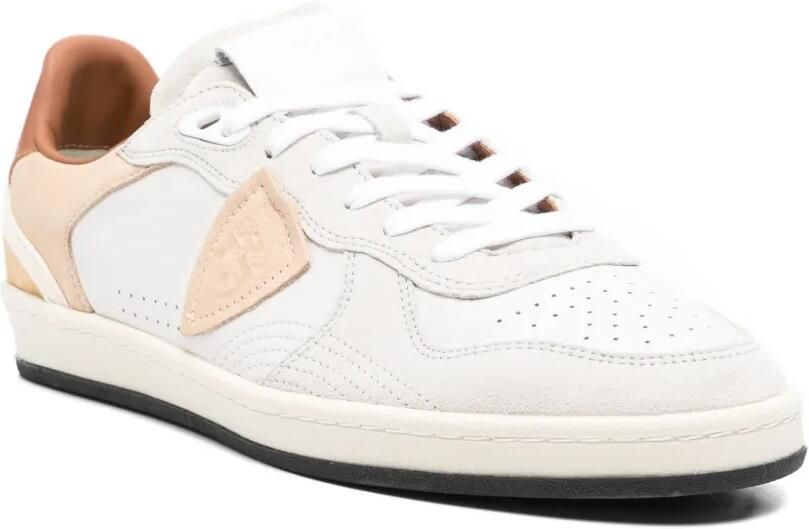 Philippe Model Paris Sneakers met suède vlakken Beige - Foto 2