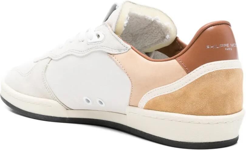 Philippe Model Paris Sneakers met suède vlakken Beige - Foto 3