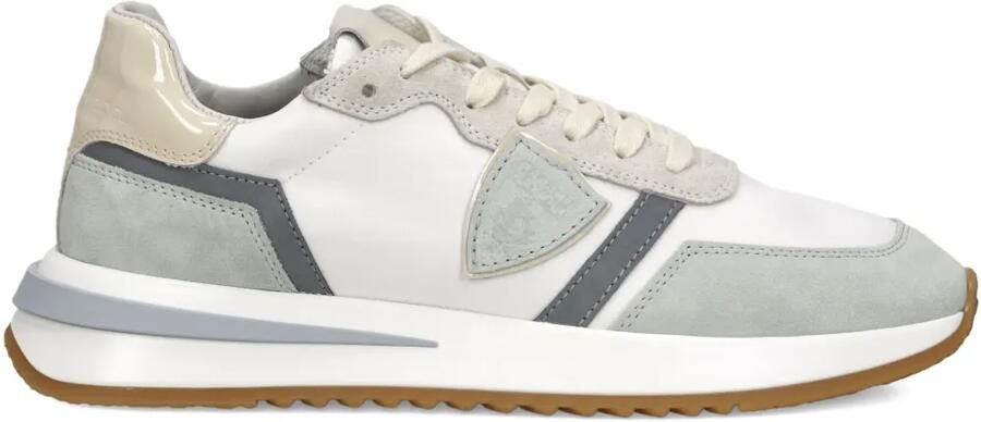 Philippe Model Paris Sneakers met suède vlakken Grijs