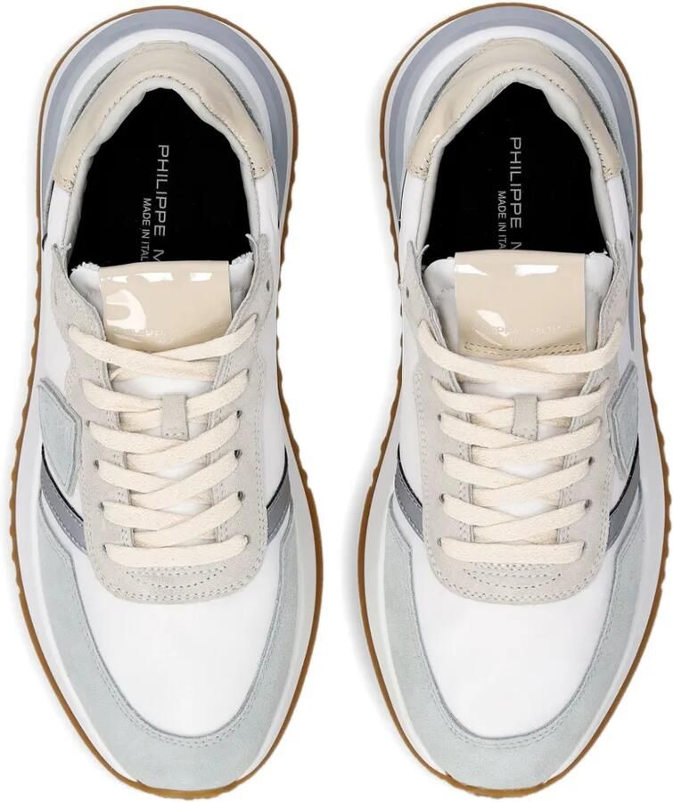 Philippe Model Paris Sneakers met suède vlakken Grijs - Foto 2