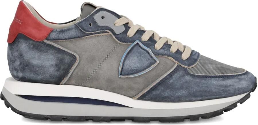 Philippe Model Paris Sneakers met vlakken Blauw