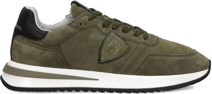 Philippe Model Paris Sneakers met vlakken Groen
