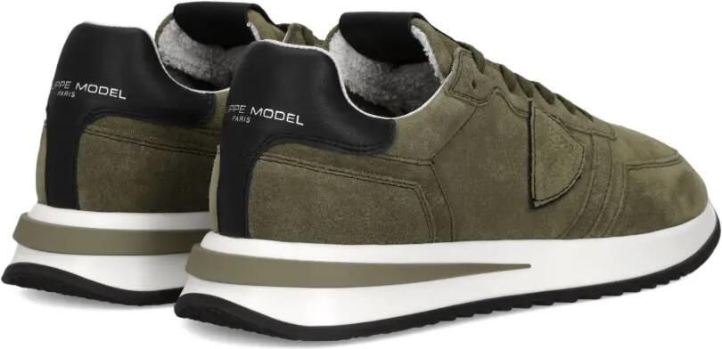 Philippe Model Paris Sneakers met vlakken Groen - Foto 4