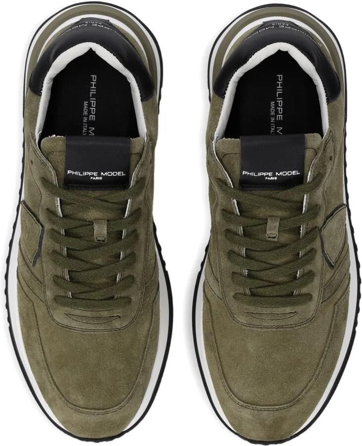 Philippe Model Paris Sneakers met vlakken Groen - Foto 2