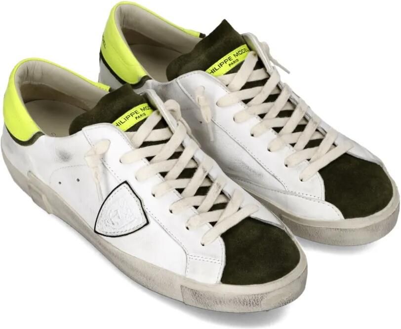 Philippe Model Paris Sneakers met vlakken Wit - Foto 3