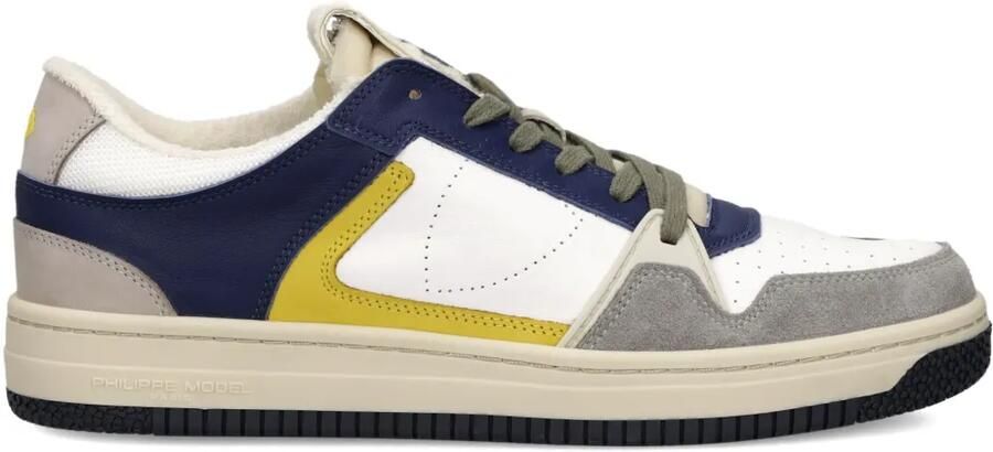 Philippe Model Paris Sneakers met vlakken Wit