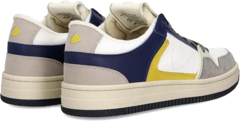Philippe Model Paris Sneakers met vlakken Wit - Foto 4