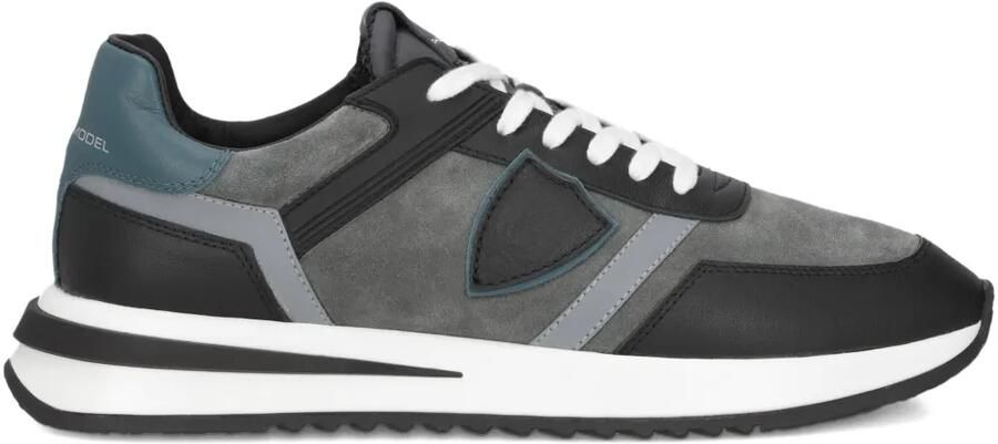 Philippe Model Paris Sneakers met vlakken Zwart