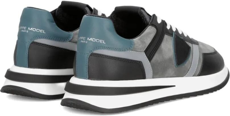 Philippe Model Paris Sneakers met vlakken Zwart - Foto 4
