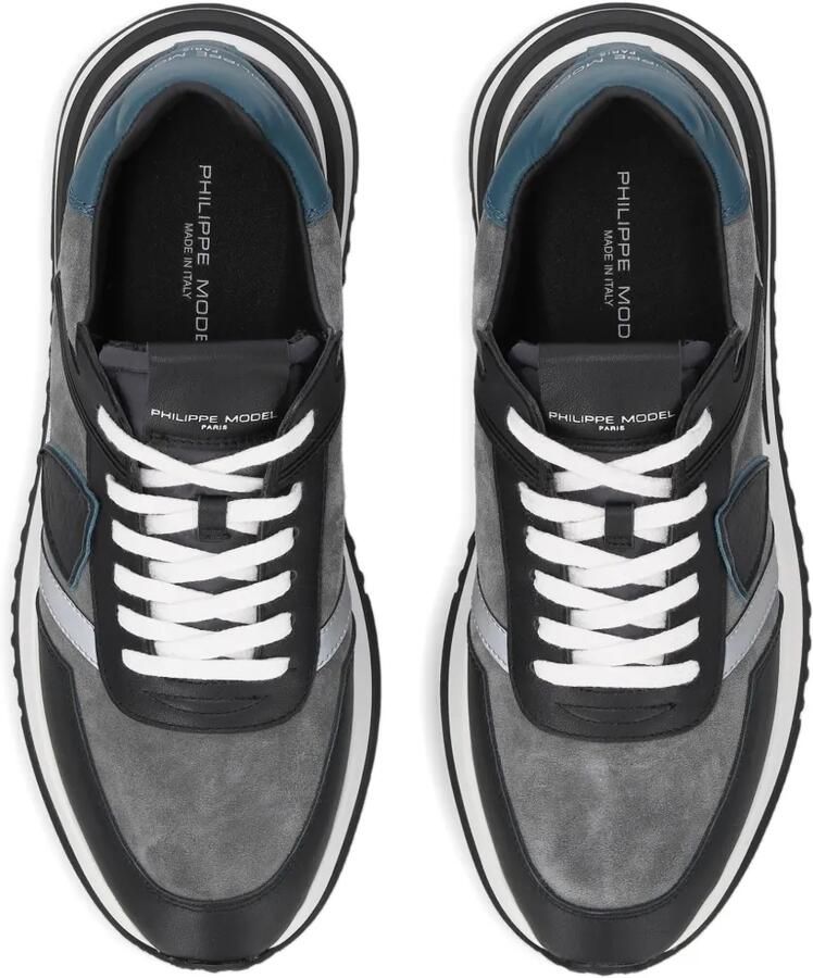 Philippe Model Paris Sneakers met vlakken Zwart - Foto 2