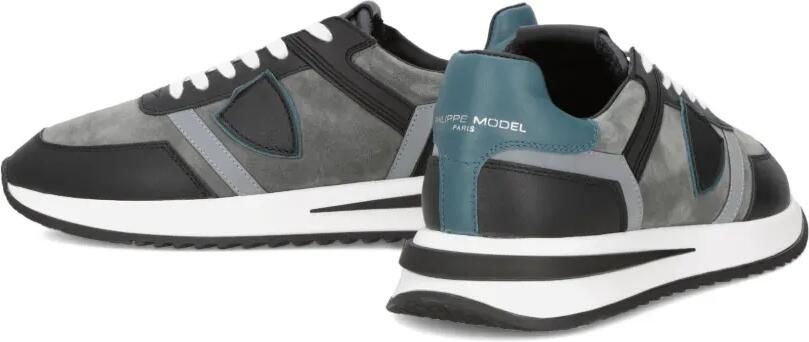 Philippe Model Paris Sneakers met vlakken Zwart - Foto 5