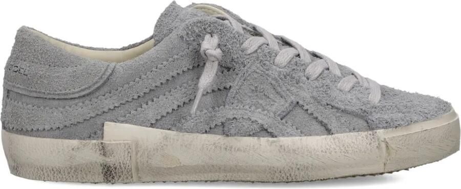 Philippe Model Paris Suède low-top sneakers Grijs