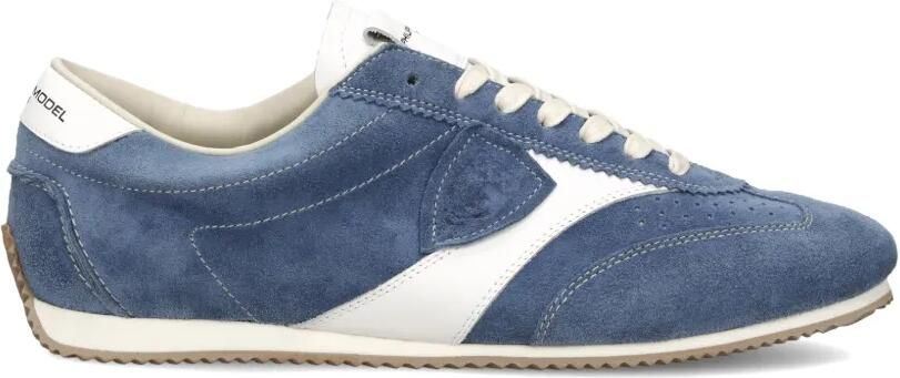 Philippe Model Paris Suède sneakers Blauw - Foto 1