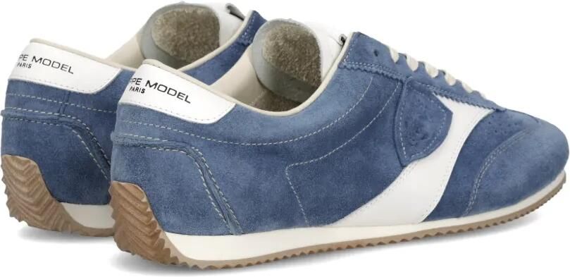 Philippe Model Paris Suède sneakers Blauw - Foto 4