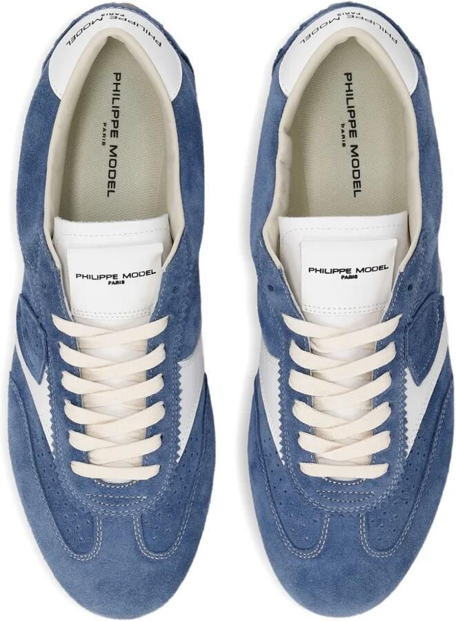 Philippe Model Paris Suède sneakers Blauw - Foto 2