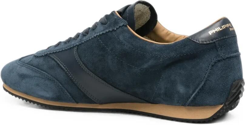 Philippe Model Paris Suède sneakers Blauw - Foto 2
